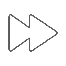 Fast forward arrow indicating quick loan processing